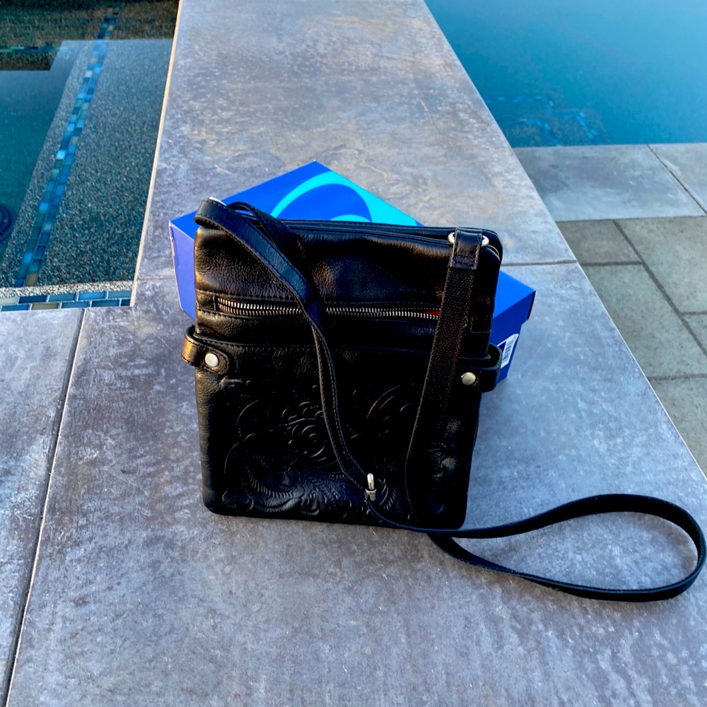 Patrica Nash like new crossbody bag black